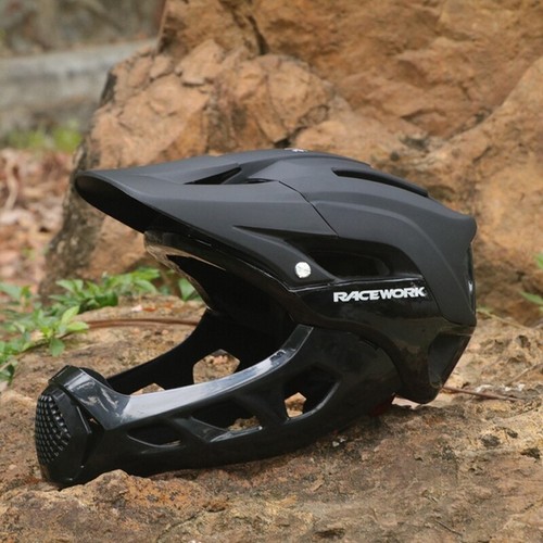 Detachable Mountain Road Bike Full Face Helmet Bicycle Cycling Helmet - Picture 7 of 15