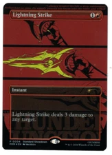 MTG LIGHTNING STRIKE STANDARD SHOWDOWN FOIL COWBOY BEBOP PROMO RED INSTANT NM