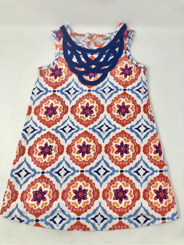 COUNTING DAISIES Kleinkind Mädchen Kleid Größe 3 rosa blau bunt Frühling Sommer - Bild 1 von 6