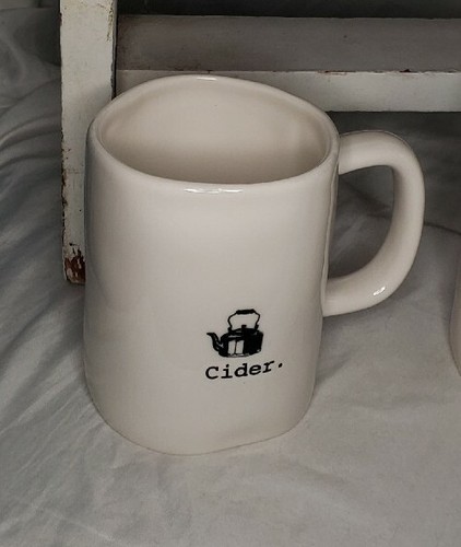 Rae Dunn Mug Set of 4 Mugs Coffee Tea Cider Cocoa Artisan Collection Icon HTF - Picture 5 of 10