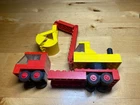 Vintage LEGO 490 Mobile Crane Nearly Complete, Damaged Piece