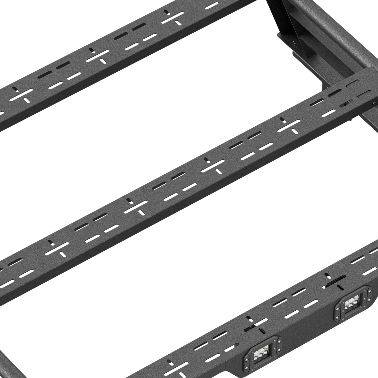 13.8'' Full-Size Rear Ladder Rack Back For 15-22 Colorado & Canyon w/ Bed Rails