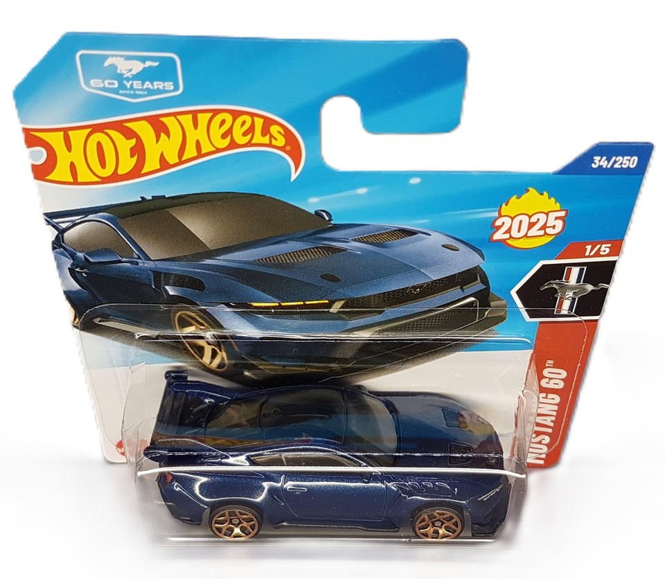Hot Wheels Ford Mustang Paquete de 5
