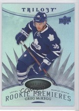 2014 Trilogy Level 1 Rookie Premieres Radiant Blue 71/499 Greg McKegg #105 0c3