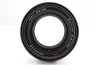 CONTAX Carl Zeiss Sonnar 135mm f/2.8 T* AEJ CY Mount MF Lens [N