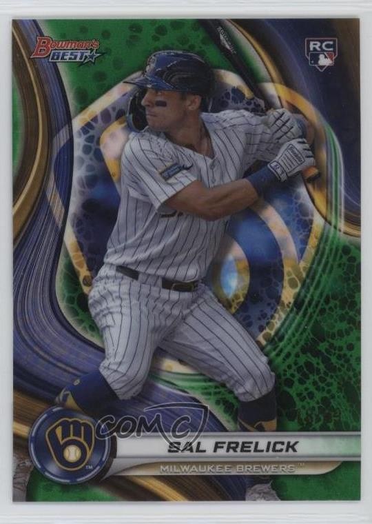 2024 Bowman's Best Green Refractor 18/99 Sal Frelick #37 07i7