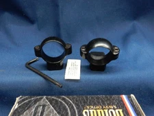 Burris Standard 1" High Extension Scope Rings 420205 Gloss Black