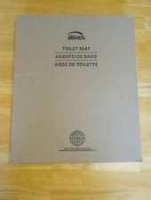 Bemis 600E4 000 Toiletseat, Wht, 14.375Inw, 2.125Inh