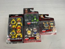 ¡LOTE de 4 broches de presión Funko! Five Nights at Freddy's FNAF Freddy Foxy Chica Vanny