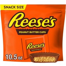 Reese s Peanut Butter Cups Snack Size Milk Ch...