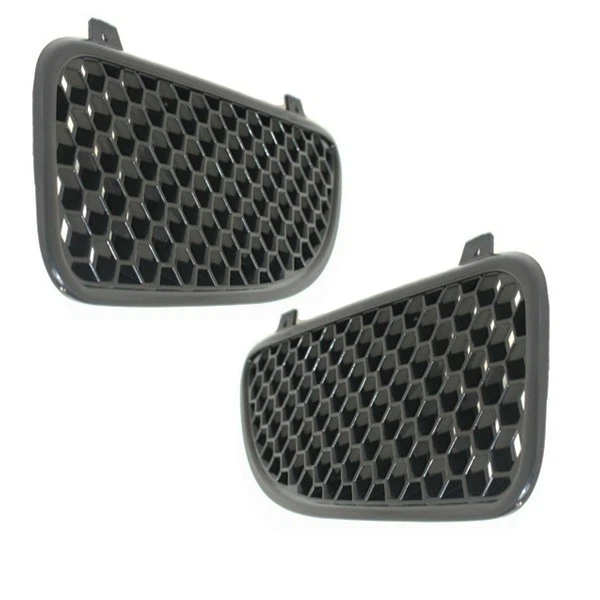 For 02-05 Grand AM (SE Model) Coupe & Sedan Front Grille Assembly Black SET PAIR Foto 2 de 4