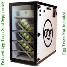 GQF Professional Cabinet Incubator 1500 Model with LCD Display & Auto Egg Turner