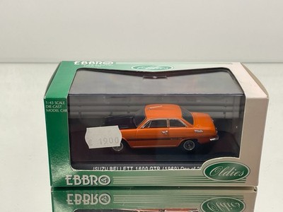 MMP EBBRO OLDIES 307 ISUZU BELLETT 1600 GTR 1969 -ORANGE 1:43- GOOD IN BOX