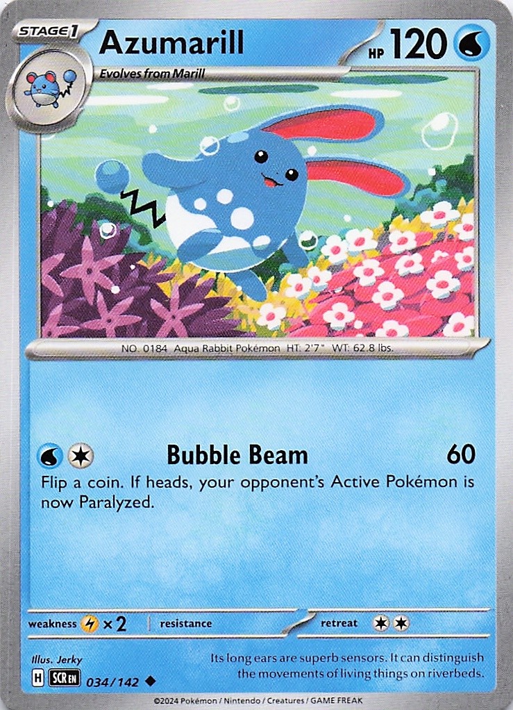 STAGE 1 Azumarill 034/142