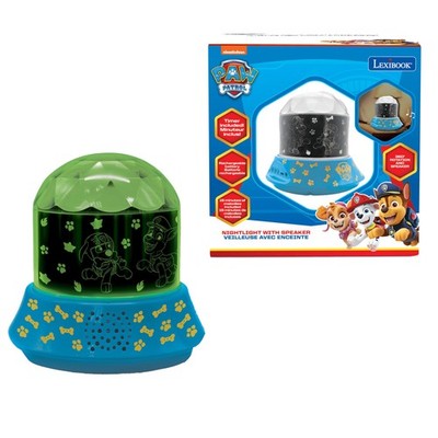 - Paw Patrol, Nightlight Projector with Speaker, Luminous projections on The ...