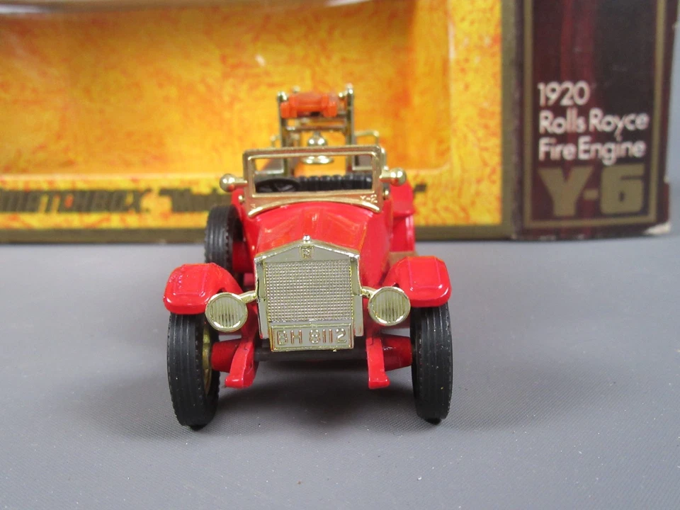 D42 Matchbox Y-6 Rolls-Royce Models Of Yesteryear Fire Engine Box 1:48 - Image 4 of 4