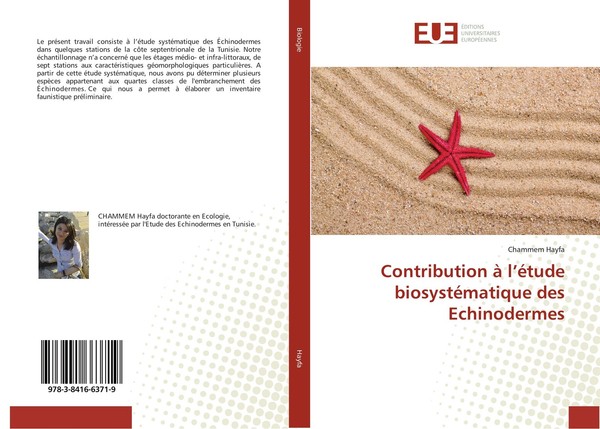 Contribution à L'éTude BiosystéMatique Des Echinodermes Chammem Hayfa-image