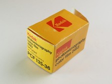 Open Box, EXPIRED 1977, Kodak Photomicrography Color Slide 2483 35mm 36exp