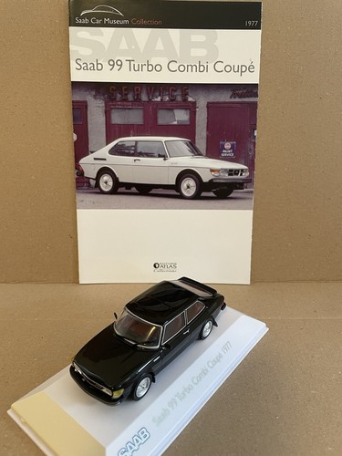 (V-10) Atlas 1:43 Saab 99 Turbo Combi Coupe 1977