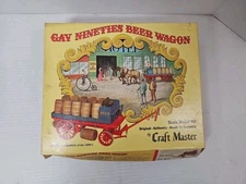 Vintage Craft Master Gay Nineties Beer Wagon Original Box LOT# 1020