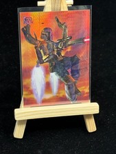 Boba Fett's Jetpack Prism Refractor /75 Topps Star Wars Chrome Galaxy 2024 #24