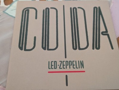 Led Zeppelin ''Coda'' 1982 Hard Rock Classic Rock Swan Song We´re gonna groove