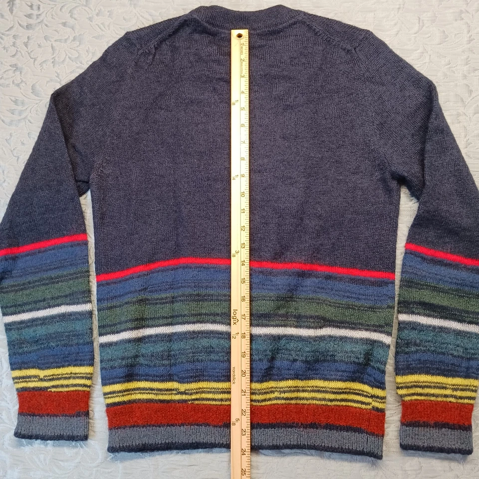 Suéter Paul Smith PS Feminino X-Pequeno Multicolorido Listrado Mescla Mohair - Imagem 4 de 4