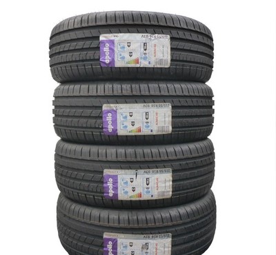 215 55 16 4x APOLLO 215/55 R16 93V Alnac 4G Sommerreifen 2017 VOLL Ungebraucht