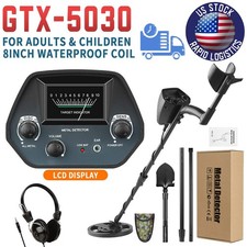Metal Detector for Adults Professional Gold Detector 8 inch IP68 Waterproof Coil