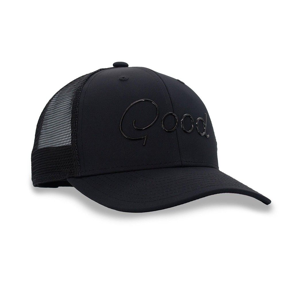 Кепка для гольфа GoodGood Fade Trucker Snapback - черная