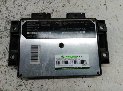 9645956380 CENTRALINA MOTORE / 9641390180 / 501168 PER CITROËN XSARA ...