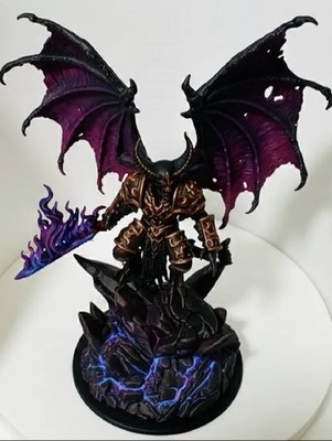Abyssal Shadow King 18 Centimeters Miniature Tabletop D&D Figurine RPG Unpainted
