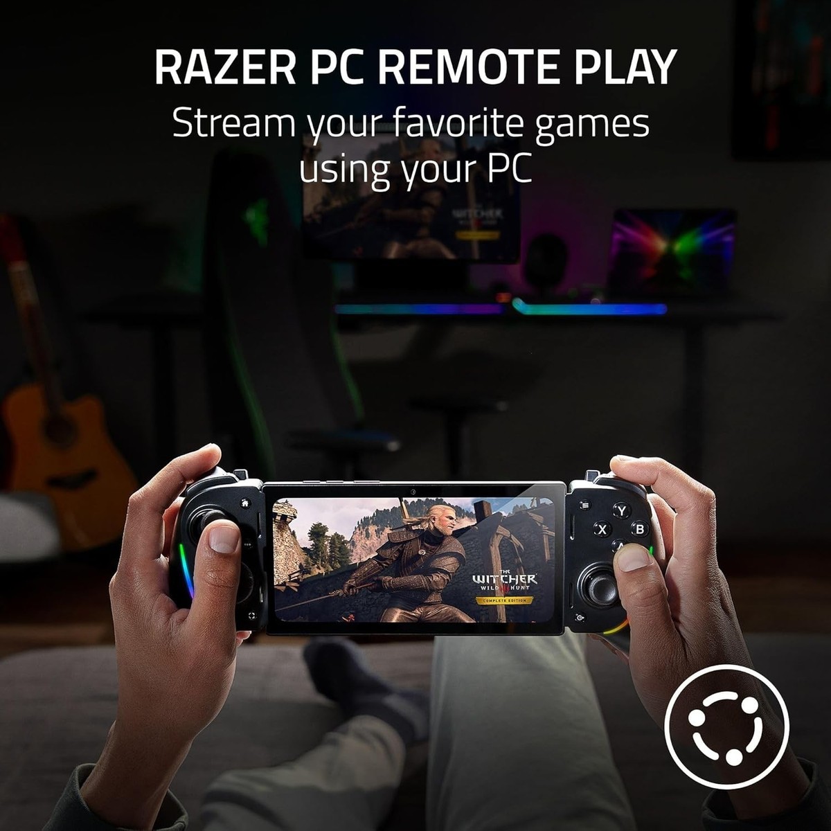 Razer Kishi Ultra Gamepad USB-C – PS5/Xbox/PC Streaming, RGB
