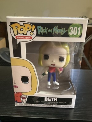 Funko Pop! Animation: Rick and Morty Beth Smith #301 Vinyl Figure