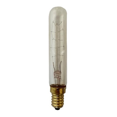 Merkur Glühbirne T20x115 Röhre 25W E14 klar 125-130V Glühlampe warmweiß dimmbar 