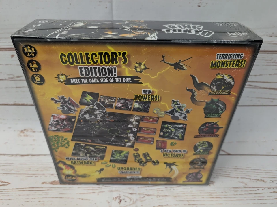 Juego de mesa King of Tokyo Edición Oscura Edición Coleccionista NIS FUERA DE STOCK Foto 3 de 4