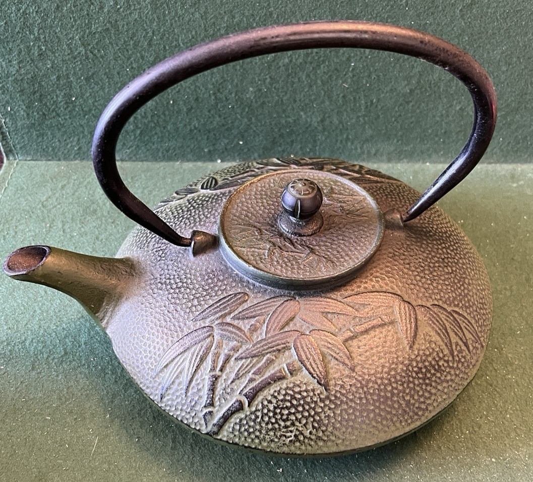 Pot Kettle Green Bamboo Loose Leaf Screen Heavy