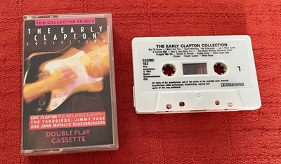 ERIC CLAPTON - UK DOUBLE PLAY CASSETTE TAPE - THE EARLY CLAPTON COLLECTION