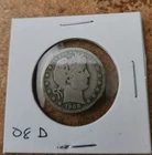 1908 d circulated Barber quarter