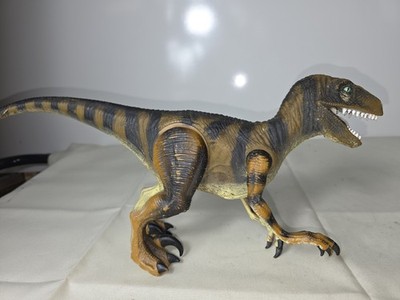 Vintage 1994 Kenner Dinosaur Figure Raptor Dino *hole In Tail