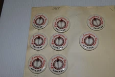 PAN AMERICAN GAMES CHICAGO PINBACK BUTTON - LOT OF 8 (PB#432)
