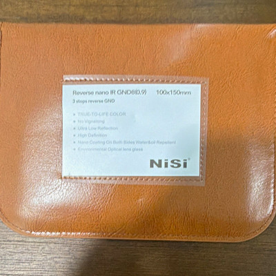 NiSi Reverse Nano IR GND8 0.9 3-Stop Filter 100x150mm Rectangular