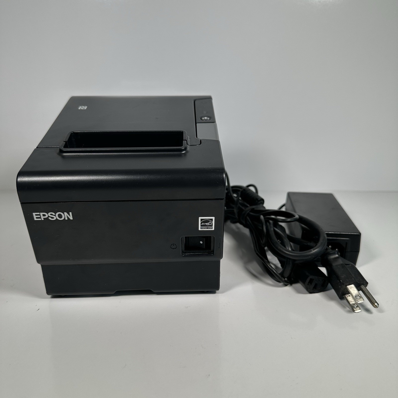 Epson TM-T88VI M338A POS Thermal Receipt Printer with Plus Power Module - Tested