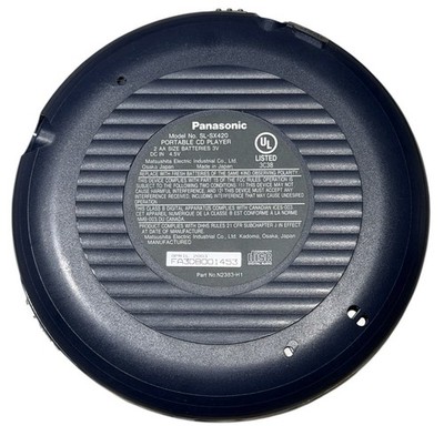 Panasonic Portable CD/MP3 Player - Metallic Finish SL-SX420