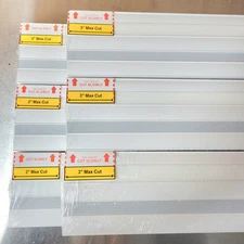 Custom Cut Snow Drift/Shadow White Cordless Day and Night Cellular Shades