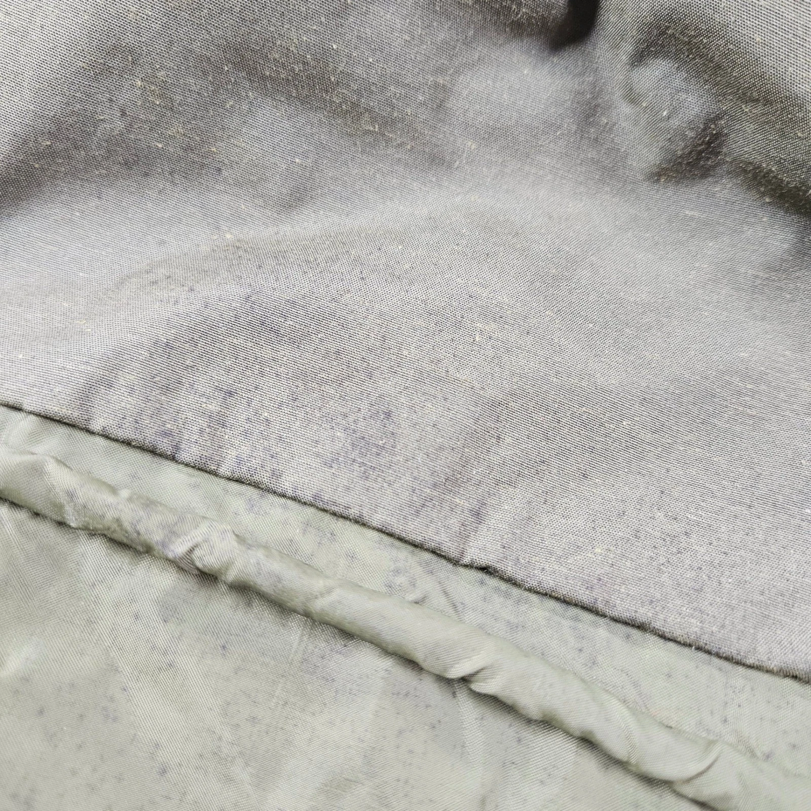 US Military Extended Cold Weather Parka Mens XL Hooded Camo Woodland Jacket - product detail image 12