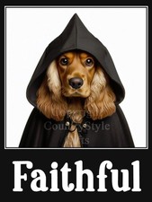 Cocker Sprocker Spaniel Dog Funny Fridge Magnet Christmas Gift