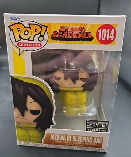 Funko Pop! Aizawa in Sleeping Bag #1014 My Hero Academia FYE Exclusive NIB