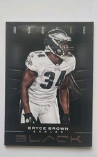 2012 Panini Black BRYCE BROWN /10 Rookie Card #112 Philadelphia Eagles RC rare