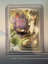 N’s Zorua #189 Pokemon Center Stamped Promo NM - Pokemon TCG